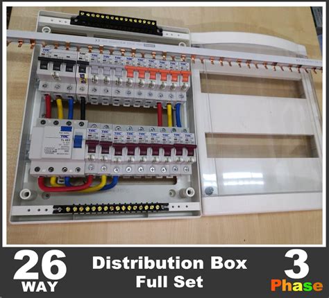 mcb box 3 phase